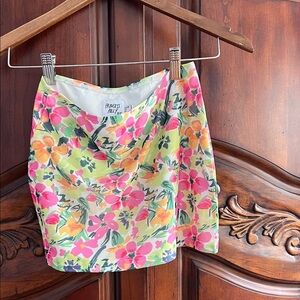 Princess Polly Multicolor Floral Skirt- size 2